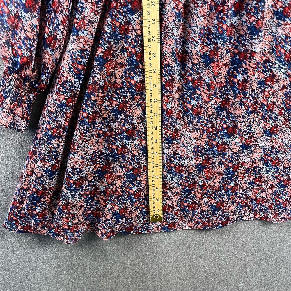 NWT Banana Republic Long-Sleeve Printed Dress – New With Tags - Picture 6 of 7